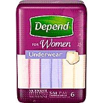Women's Depend  Underwear, Pull On Adult Diapers and Pull Ups 28