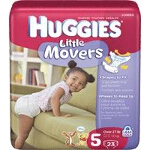 Huggies  Little Movers Diapers for Kids Size 5, Jumbo - BG of 23 EA
