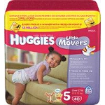 Huggies  Little Movers Diapers for Kids Size 5 - PK of 40 EA