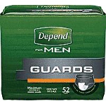 Depend  Guards for Men Incontinence Pads 12