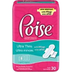 Poise  Ultra Thin Pads for Adult Incontinence 9-1/3