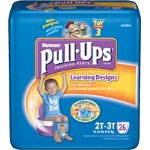 Pull-Ups Training Pants Pull Ons for Boys with Learning Design 2T/3T, Easy-to-grasp, Stretchy - PK of 26 EA