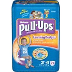 Pull-Ups Training Pants for Boys with Learning Design 3T/4T, Easy-to-grasp, Stretchy - PK of 23 EA