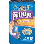 Pull-Ups Training Pants for Boys with Learning Design 4T/5T, Easy-to-grasp, Stretchy - PK of 19 EA