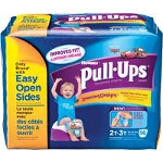 Pull-Ups Boys Training Pants Pull Ons, 2T/3T, Big Pack - PK of 56 EA