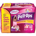 Pull-Ups Girls Training Pants, 2T/3T, Big Pack - PK of 58 EA