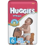 Huggies  Snug and Dry Diaper Size 6 - BG of 40 EA