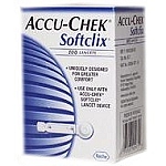 ACCU-CHEK SOFTCLIX Lancets Replacement Lancets for Accu-Check Advantage Meter 100/Box -FREE SHIPPING- 
