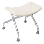 Mabis DMI Healthcare Folding Shower Seat without Backrest 18