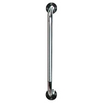 Knurled Grab Bar, Chrome, 16