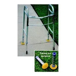 Sammons Preston Inc EasyGlider Walker Glider Bright Fluorescent, Fits over Industry-Standard Walker Tips 1-1/8