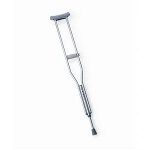 Medline Industries Guardian  Tall Adult Aluminum Push Button Crutch 52-1/2