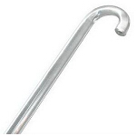 Mabis DMI Healthcare Acrylic Cane with Standard Handle 37