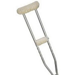 Mabis DMI Healthcare Feel Good Crutch Accessory Kit, Includes Underarm Pad and Hand Grip - PK of 2 EA