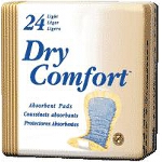 TENA  Dry Comfort Light Absorbency Incontinence Pads for Adults 10