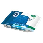 Tena Flushable Washcloths, Personal Care Wipes, 7.5