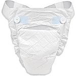 Kendall Maxi Care Belted Undergarment for Incontinence One Size Fits All Size, Super Absorbency, Detachable Belt, Printed Bags - Qty: BG of 30 EA