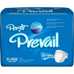 Prevail Per-Fit Adult Briefs, Diapers Blue 45