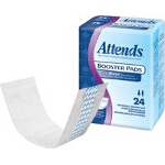 Attends  Booster Pads for Adult Incontinence, 3.75