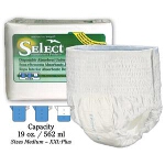 Select Disposable Absorbent Underwear, Pull On Diapers and Pull Ups Extra-small 17