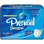 Prevail  Breezer Adult Briefs, Diapers Large 45-58