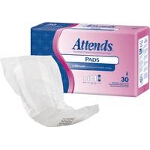Attends  Bladder Control Pads for Incontinence, Ultimate,18
