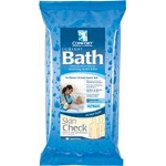 Sage Products Comfort Bath  Cleansing Washcloths, Heavyweight, Non-Irritating - Qty: PK of 8 EA