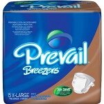 Prevail Breezer Adult Briefs, Diapers X-Large 59