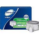 TENA  Super Plus Absorbency Men's Protective Underwear, Pull Up Diapers 44