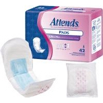 Attends  Bladder Control Pads, Ultra Plus, 14.5