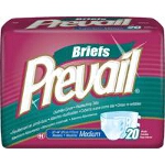 Prevail  PM Premium Briefs Fitted Adult Diapers Medium 32