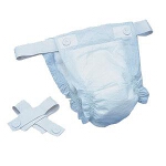 Protection Plus  Adult Belted Undergarment Thin Design, Extra-wide Belts, Disposable - Qty: BG of 30 EA