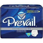 Prevail ® Protective Underwear, Pull Up Adult Diapers For Men Large/X-Large 38