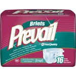 Prevail ® PM Adult Briefs, Diapers Small 20