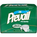 Prevail  Bariatric Adult Briefs, Diapers 2Extra-large 62