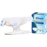 Attends  Bariatric Briefs Fitted Adult Diapers, XXX-Large (70-90