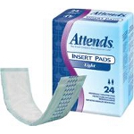 Attends  Light Insert Pads for Incontinence, 3.75