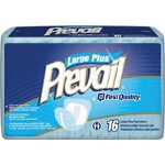 Prevail  Pant Liner Pads Elastic Large Plus 13