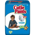 Prevail  Cuties Training Pants Pull Ups for Boys, 3T-4T, 32 to 40 lb, Elastic waistband, Comfortable - Qty: PK of 23 EA