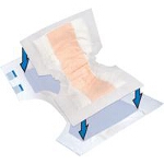 Tranquility ® Topliner Booster Contour Adult Incontinence Protective Pad 15
