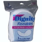 Dignity  Reusable washable Personal Pad for Adult Incontinence 4